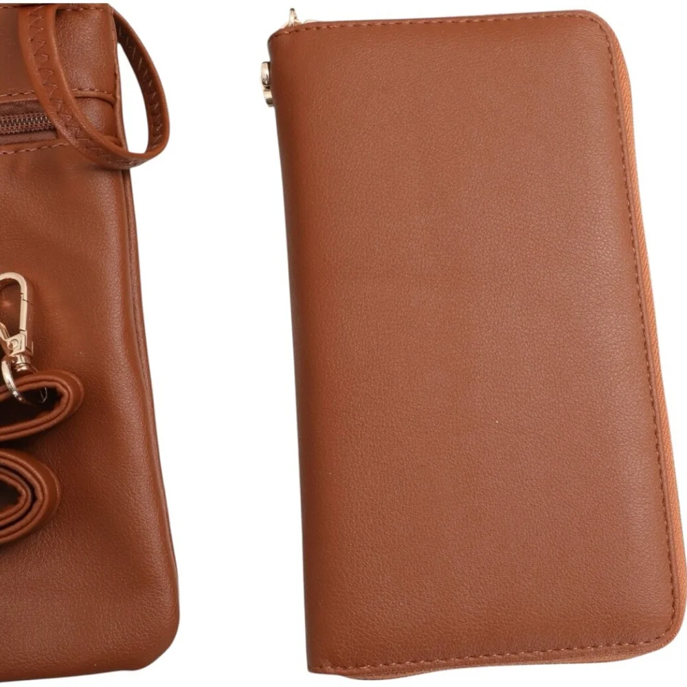 Women's 3-Piece Set Bag One Size Brown